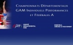 [GAM] Championnats Départementaux Individuels Perf., Féd. A et Perf. Poussins